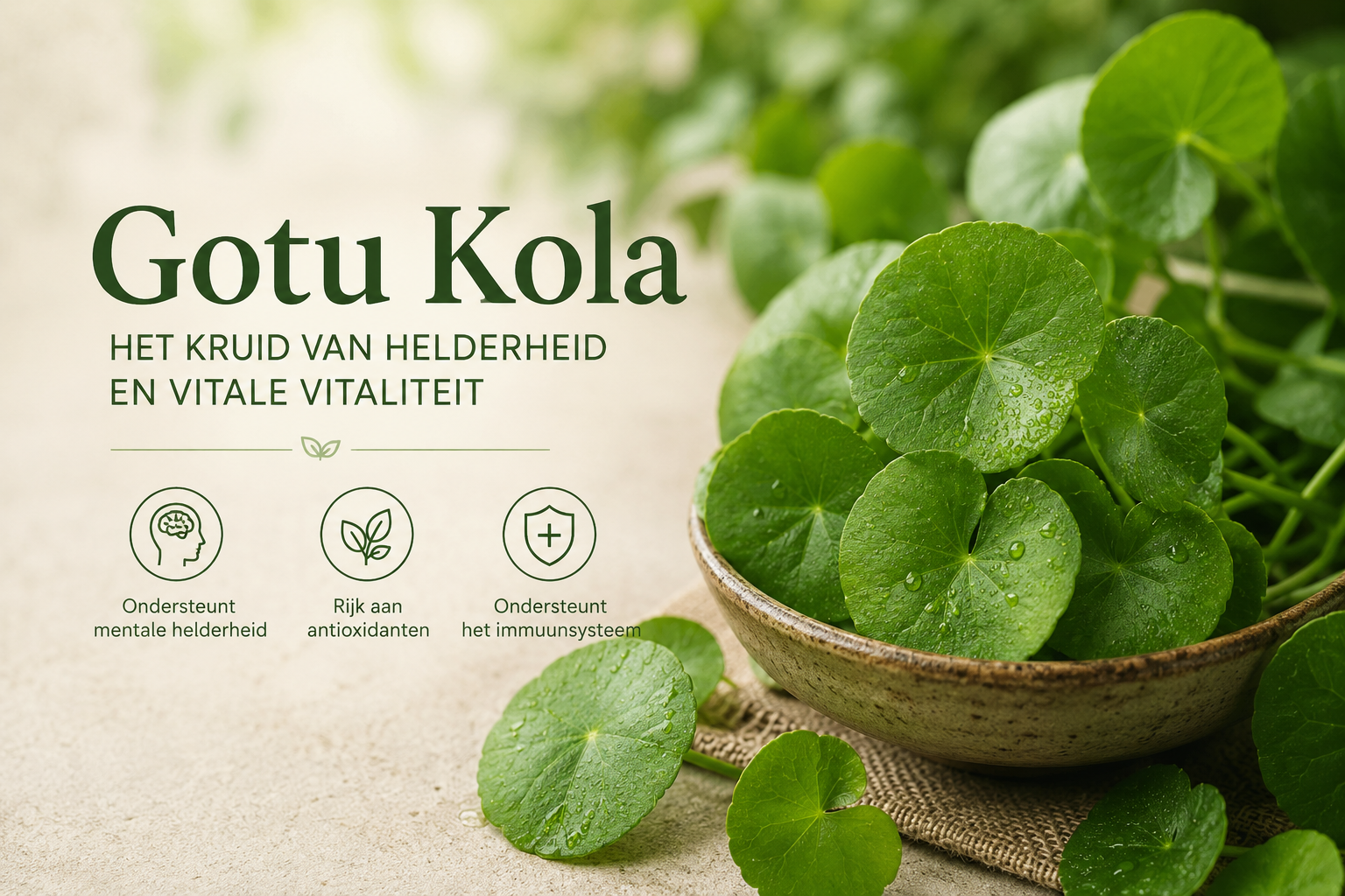 Gotu Kola: Het Kruid Van Helderheid En Vitale Vitaliteit