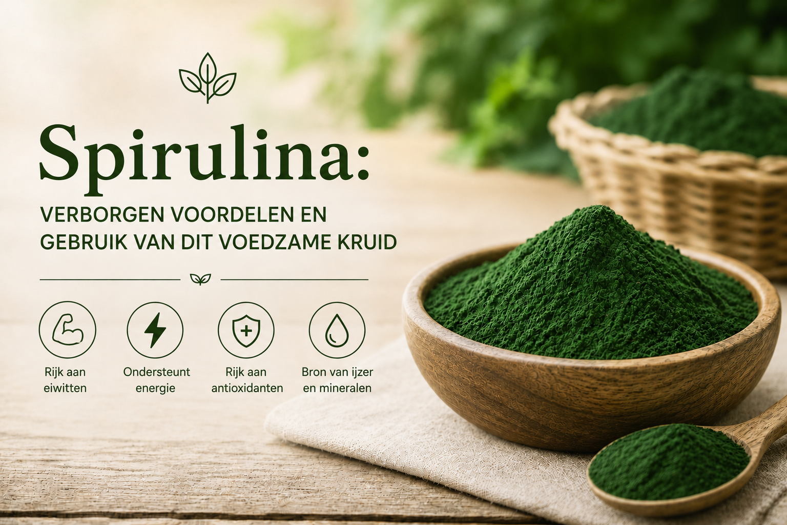 Spirulina: Voordelen, Gebruik en Waarom Dit Superfood Zo Populair Is